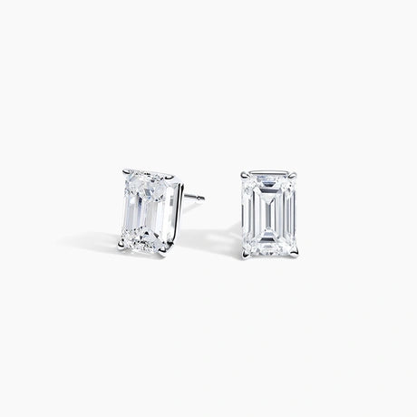 Ezra Emerald Cut Diamond Stud Earrings (1 ct. tw.)