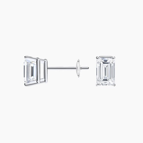 Ezra Emerald Cut Diamond Stud Earrings (1 ct. tw.)