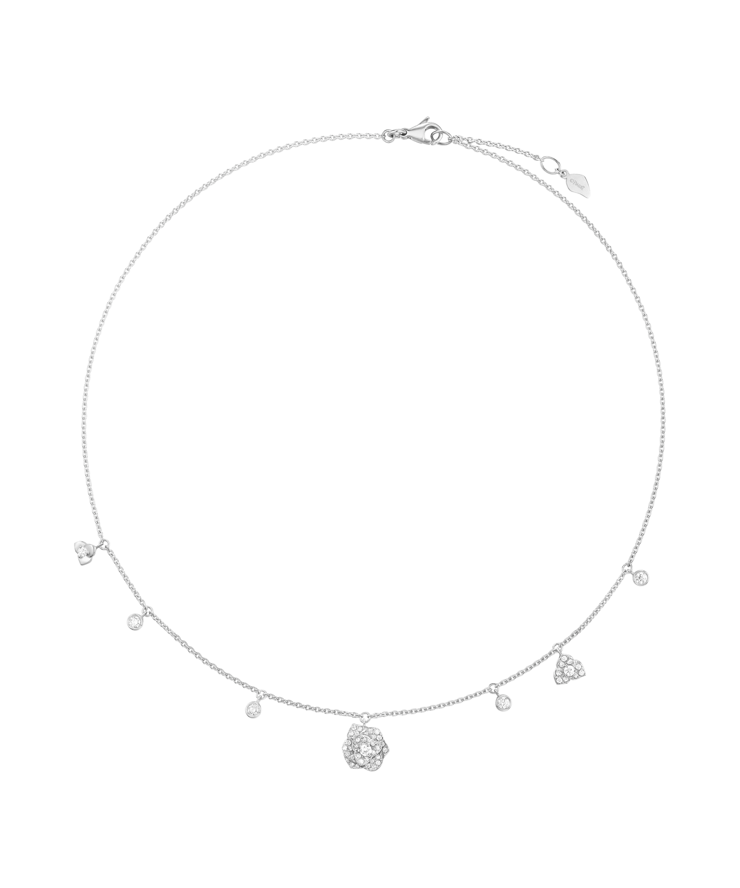 Dahlia Rose Diamond Necklace