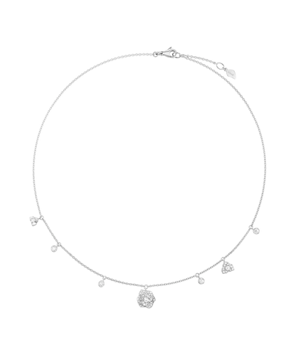 Dahlia Rose Diamond Necklace