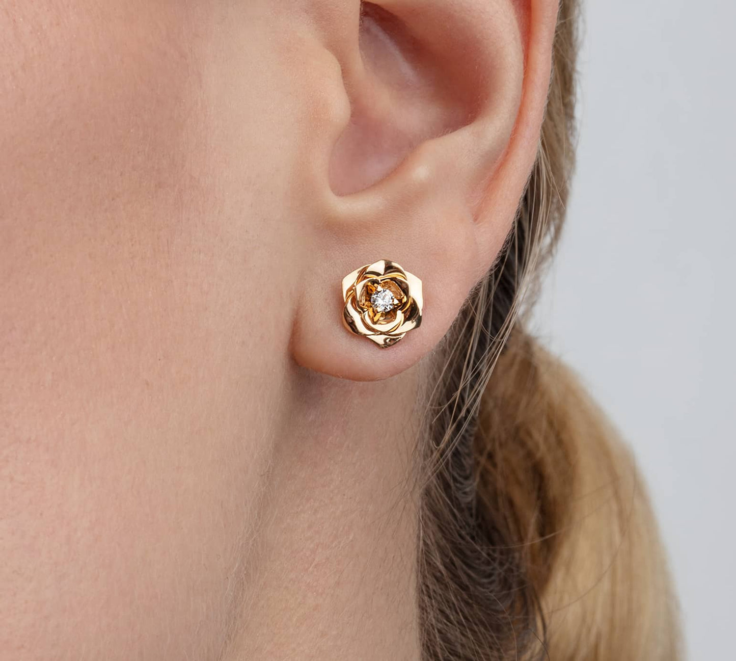 Dahlia Rose Diamond earrings