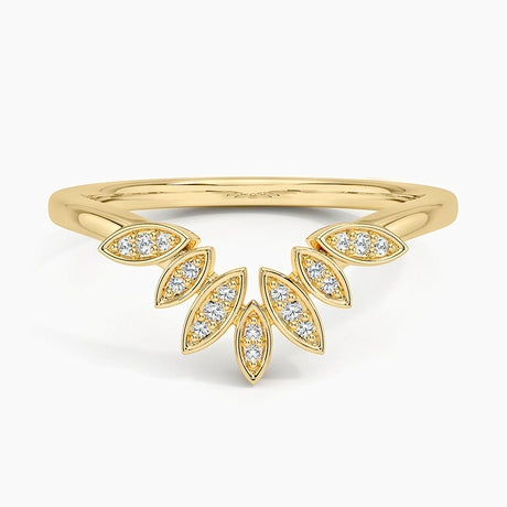 Blossom Contour Diamond Ring