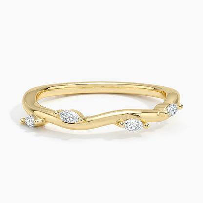 Wildflower Willow Diamond Ring