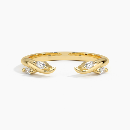 Wildflower Diamond Open Ring