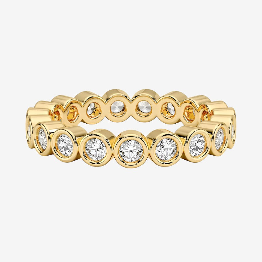 Layla Bezel Round Eternity Diamond Ring (1 ct. tw.)