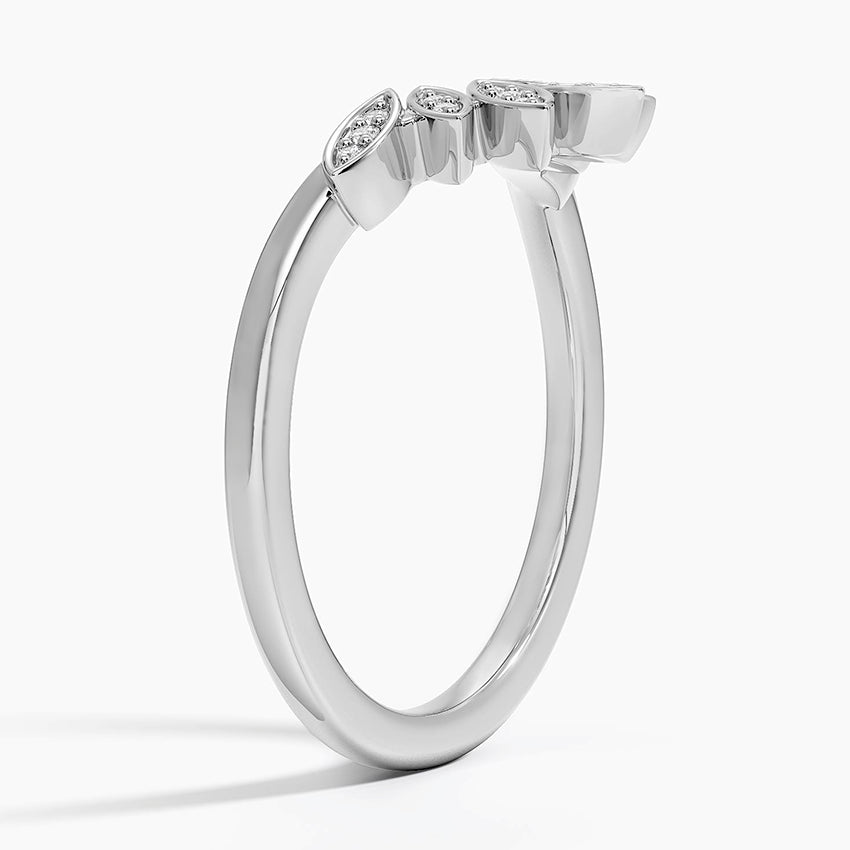 Blossom Contour Diamond Ring