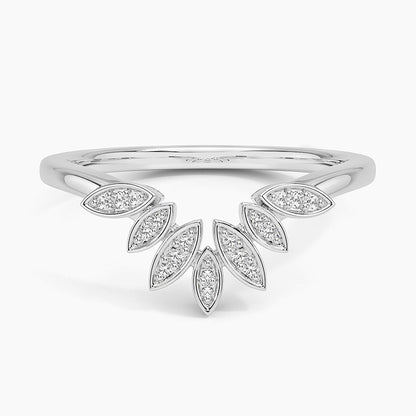 Blossom Contour Diamond Ring