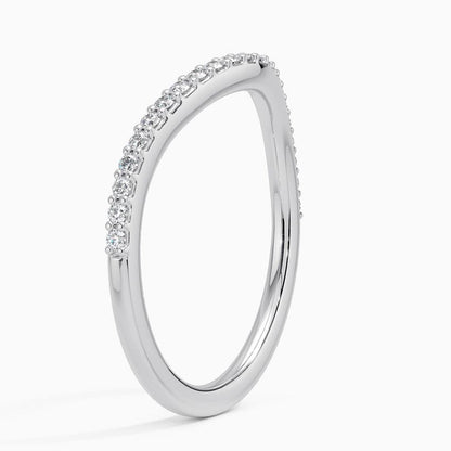 Luna Curved Diamond Ring (1/6 ct. tw.)