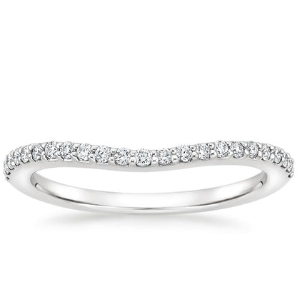 Luna Curved Diamond Ring (1/6 ct. tw.)