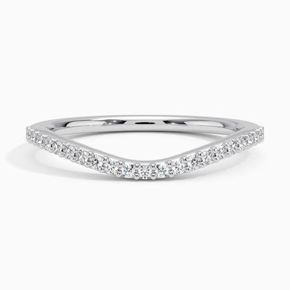 Luna Curved Diamond Ring (1/6 ct. tw.)