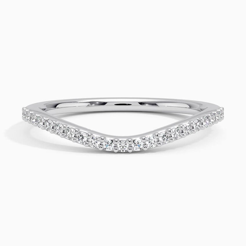 Luna Curved Diamond Ring (1/6 ct. tw.)