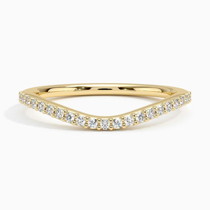 Luna Curved Diamond Ring (1/6 ct. tw.)