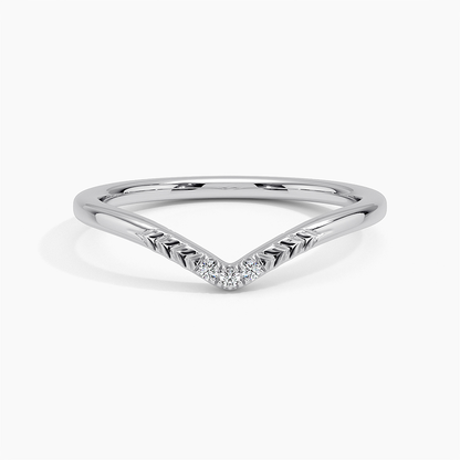 Delaney Contoured Diamond Ring