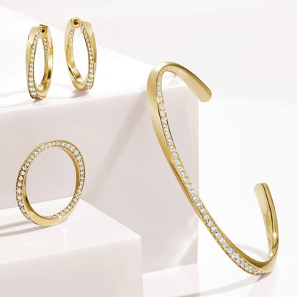 Spark Diamond Hoop Earrings (1/2 ct. tw.)