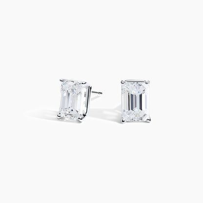 Ezra Emerald Cut Diamond Stud Earrings (1 ct. tw.)