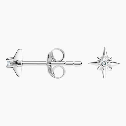 Prism Diamond Earrings Stud