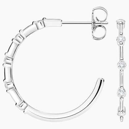 Dawn Large Diamond Hoop Earrings (1/3 ct. tw.)