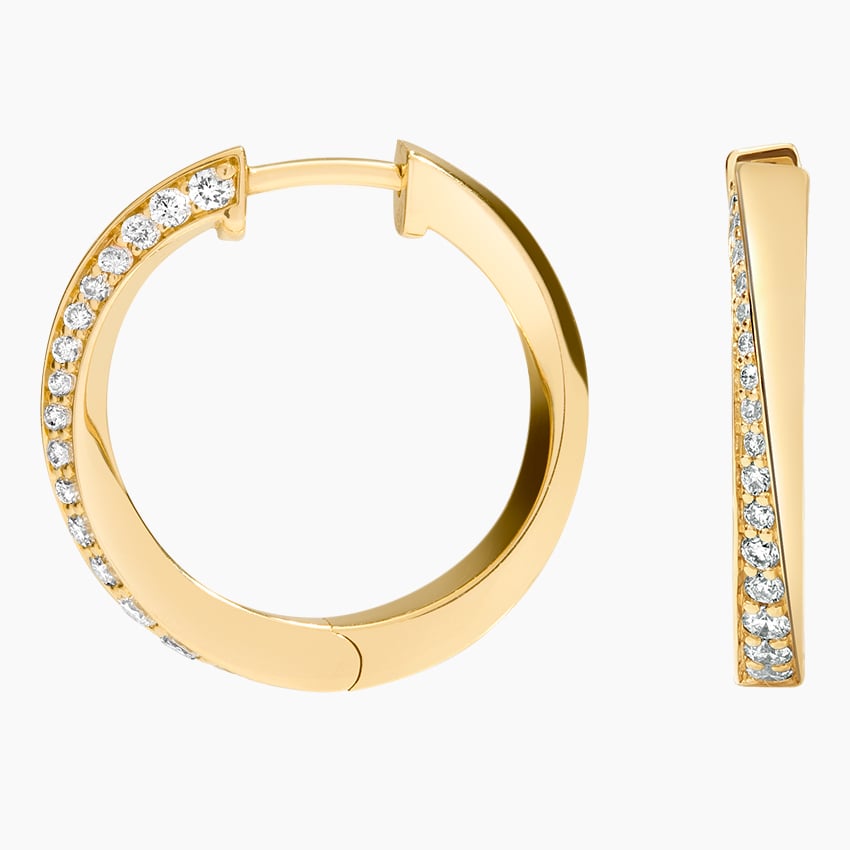 Spark Diamond Hoop Earrings (1/2 ct. tw.)