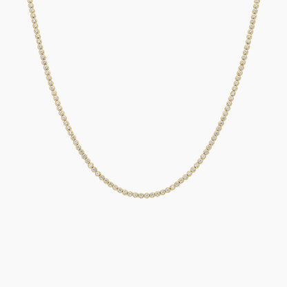 Kai Bezel Lab Diamond Tennis Necklace (3 1/2 ct. tw.)