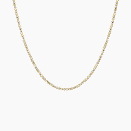 Kai Bezel Lab Diamond Tennis Necklace (3 1/2 ct. tw.)