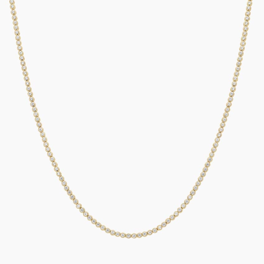 Kai Bezel Lab Diamond Tennis Necklace (3 1/2 ct. tw.)