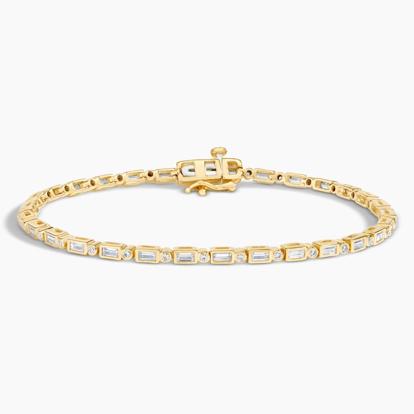 Icon Baguette and Round Diamond Tennis Bracelet (1 1/2 ct. tw.)