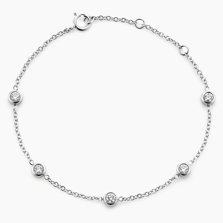 Eternal Five Diamond Bezel Bracelet (1/2 ct. tw.)