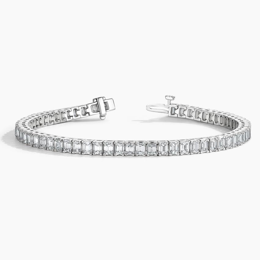 Dazzle Emerald Cut Diamond Tennis Bracelet (9 ct. tw.)