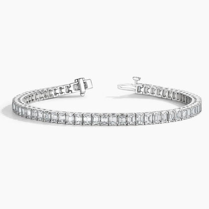 Dazzle Emerald Cut Diamond Tennis Bracelet (9 ct. tw.)