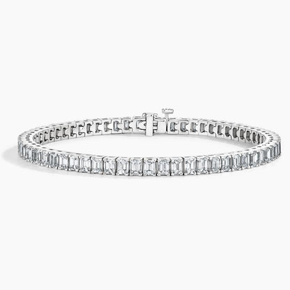 Dazzle Emerald Cut Diamond Tennis Bracelet (9 ct. tw.)