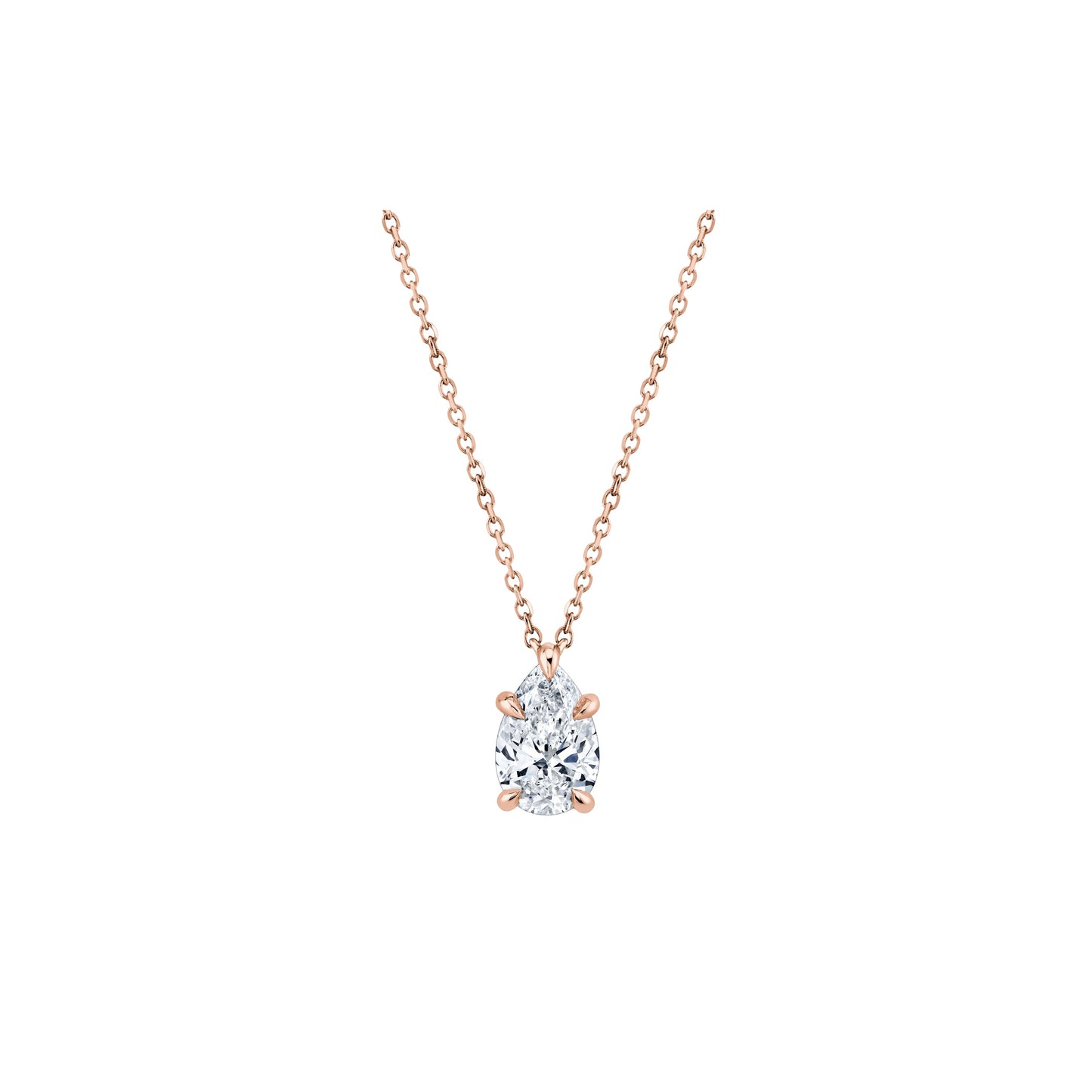 Leila Classic Pear Pendant