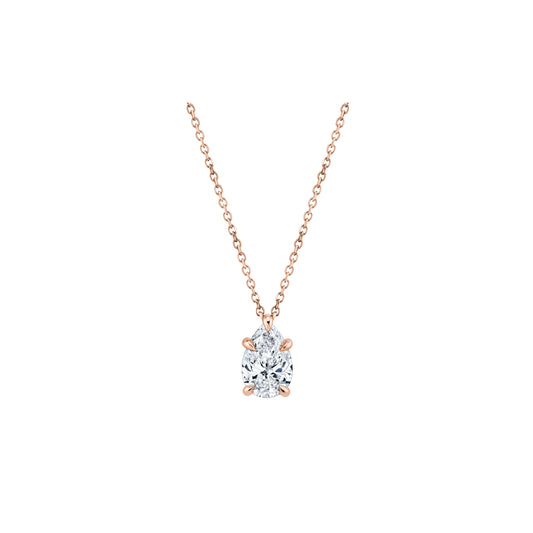 Leila Classic Pear Pendant