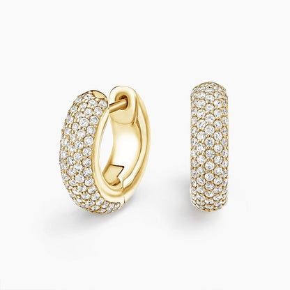 Emberlight Tube Petite Huggie Earrings (2/3 ct. tw.)