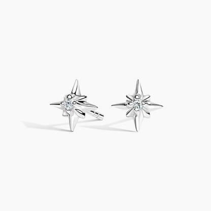 Prism Diamond Earrings Stud