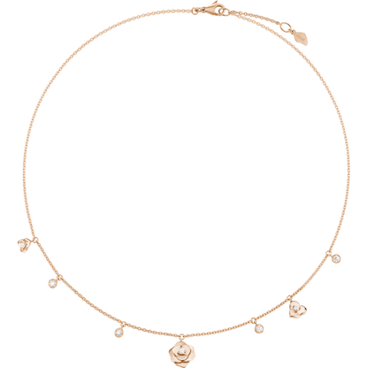 Dahlia Rose Diamond Necklace